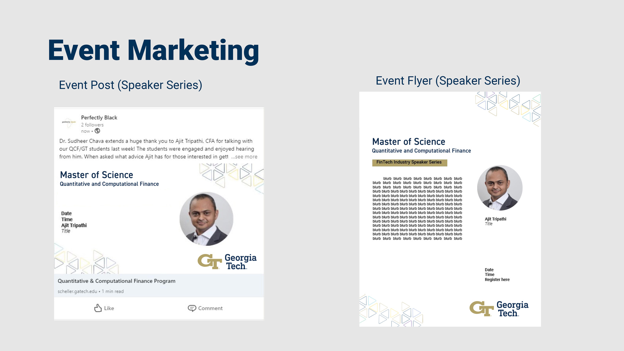 Examples of event marketing on social media