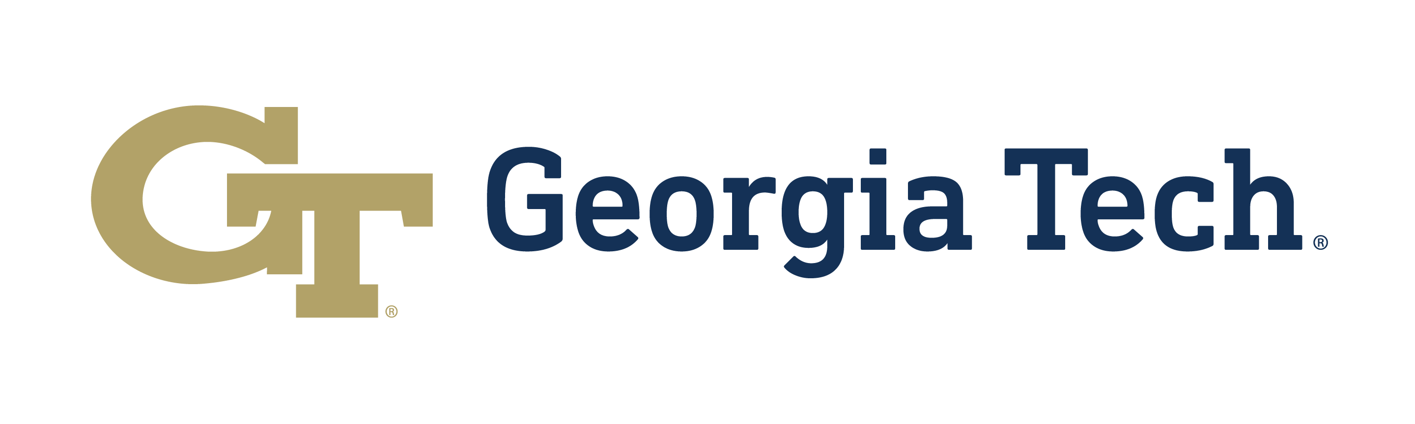 Extended Georgia Tech logo - one line