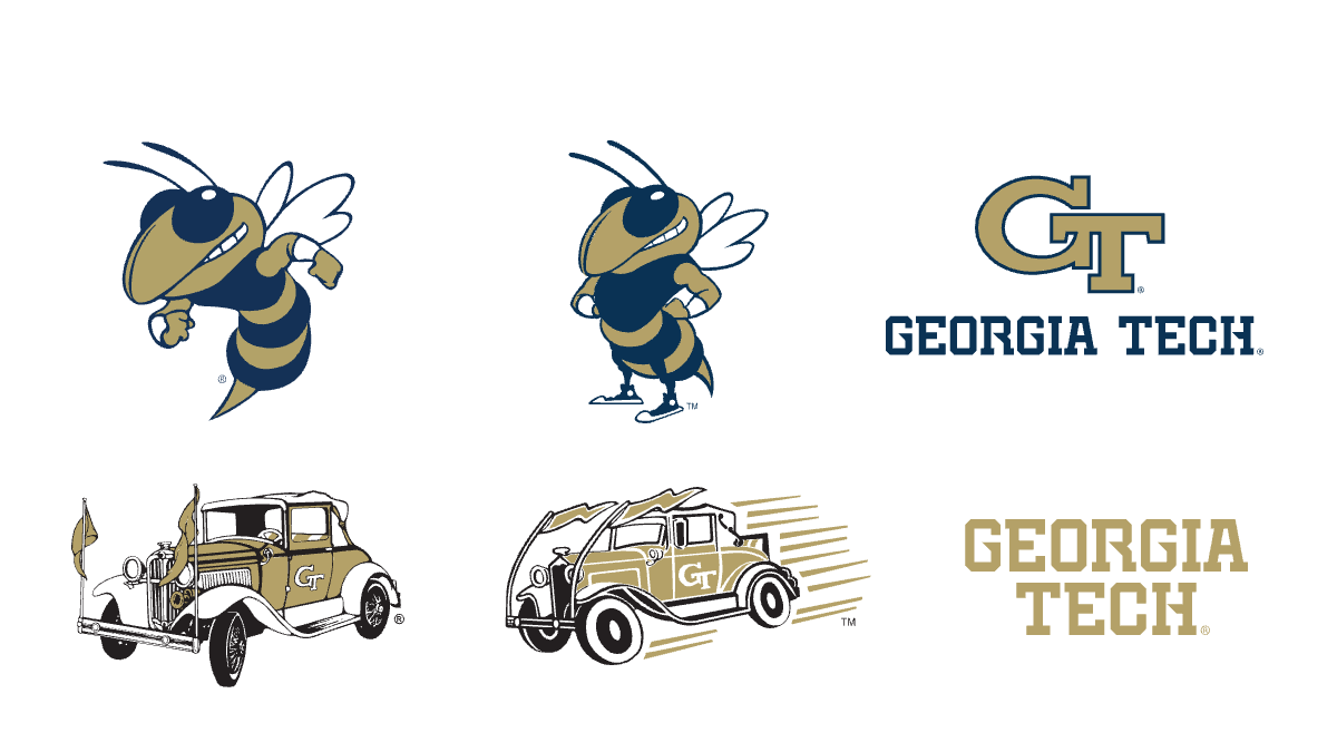 Images of Georgia Tech spirit trademarks