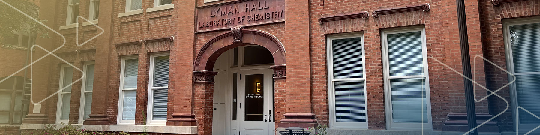 The exterior entrance of Lyman Hall on Georgia Tech's Campus