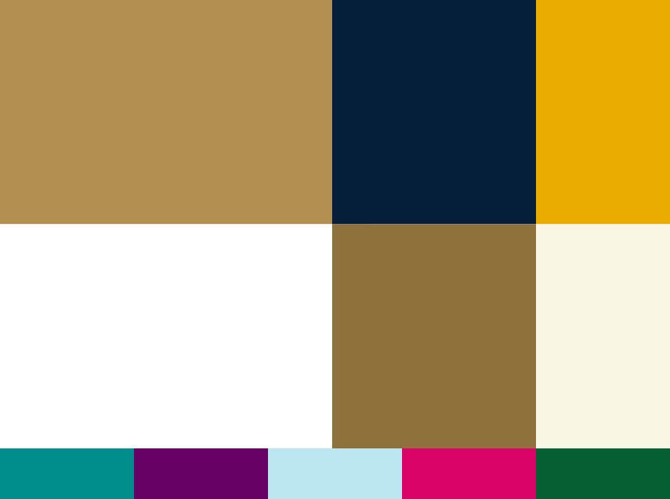 visual representation of color palette